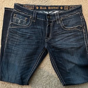 Men’s Rock Revival Jeans 34
